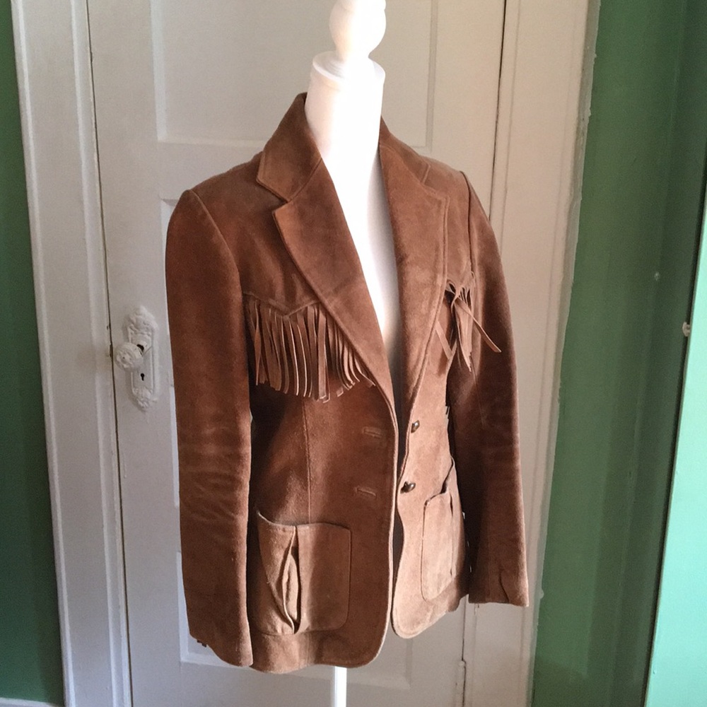 True Vintage Fanny’s Hide Suede Jacket, Rockabilly